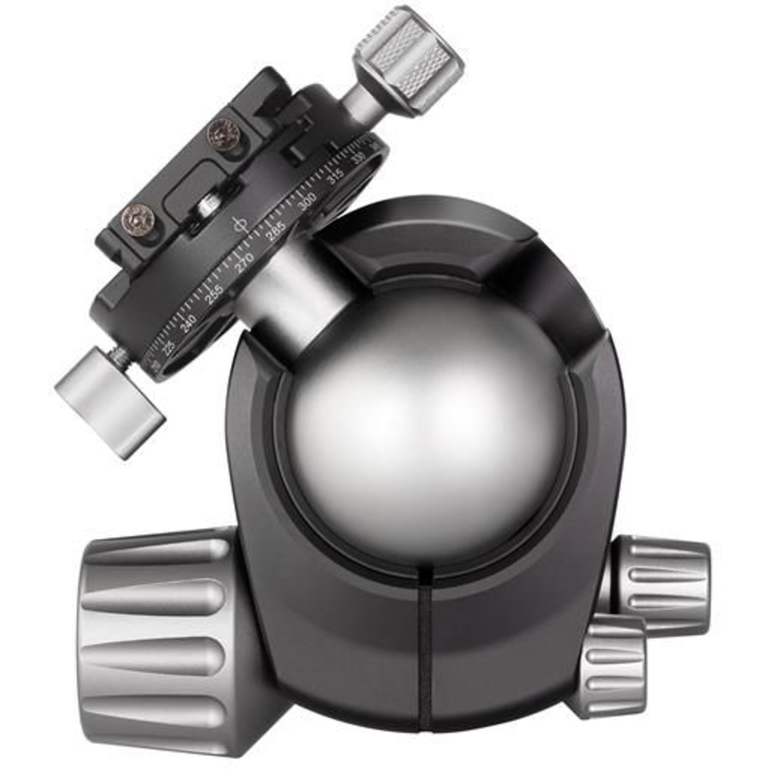 Leofoto Stativ-Kugelkopf + Schnellwechselplatte