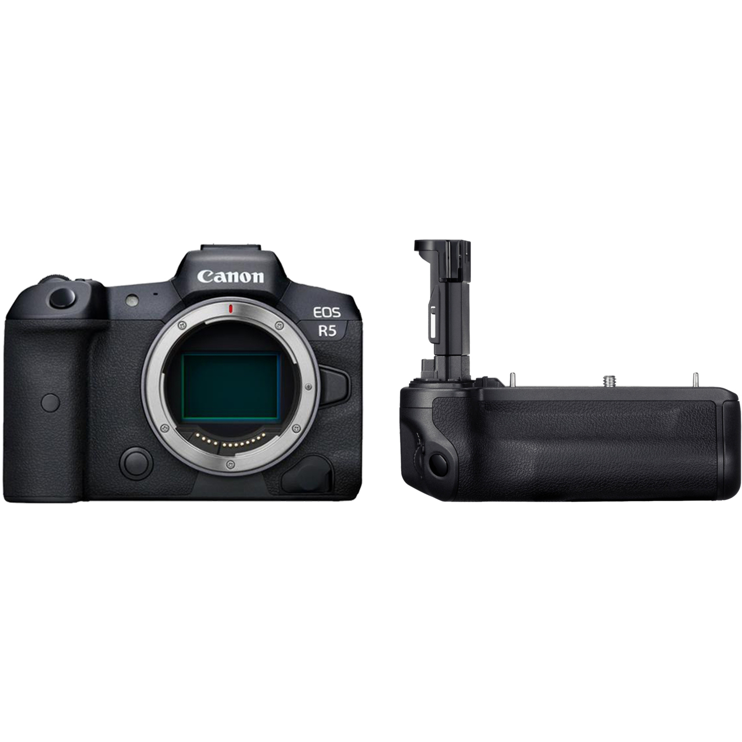 Canon EOS R5 mit Akkugriff BG-R20 