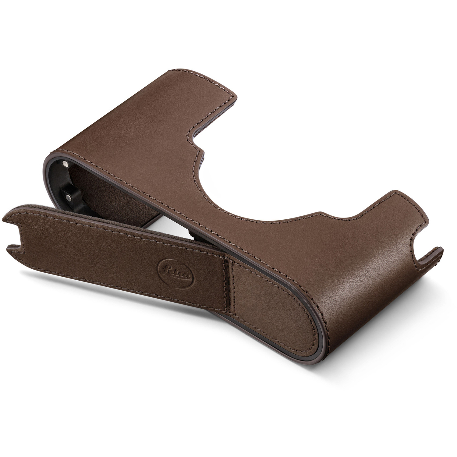 Leica Protektor aus Leder dunkelbraun für M11
