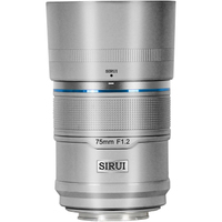 Sirui Sniper 75mm F1.2 APSC für Nikon Z-Mount silber
