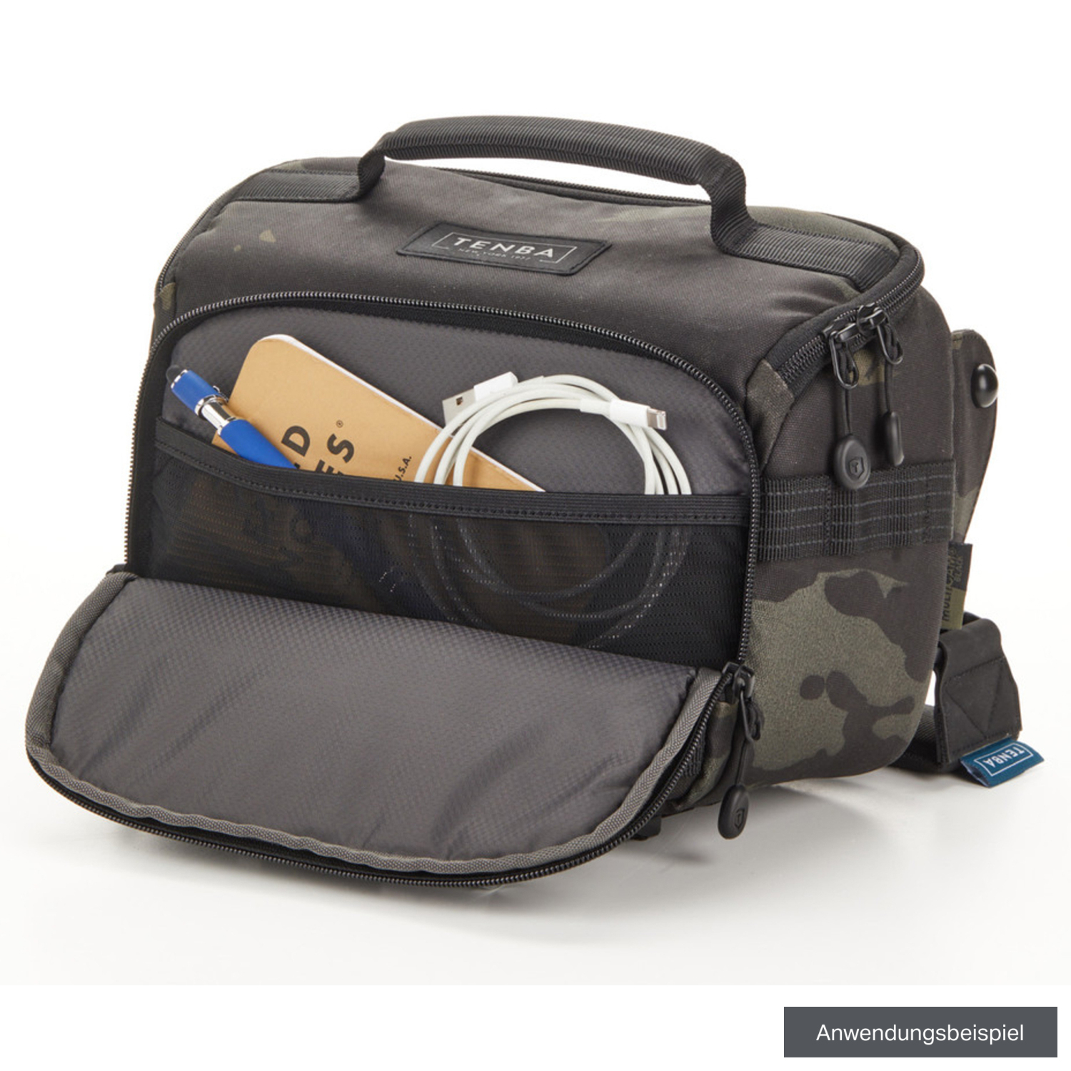 Tenba Axis v2 4L Sling Bag MultiCam, Schwarz