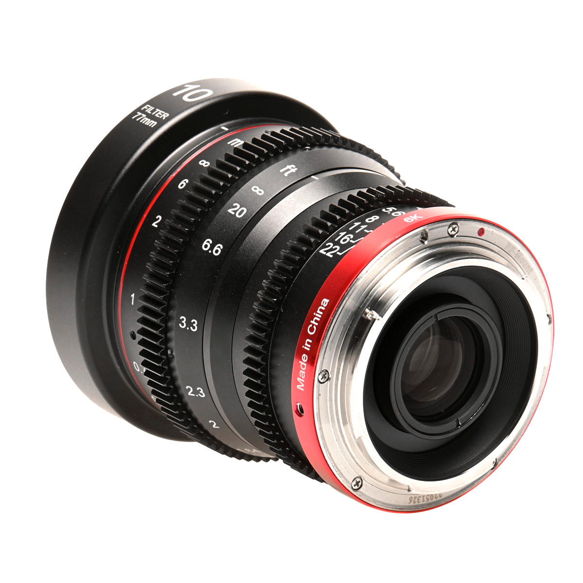 Meike Cinema Lens 10mm F2.2 Canon RF-Mount Schwarz