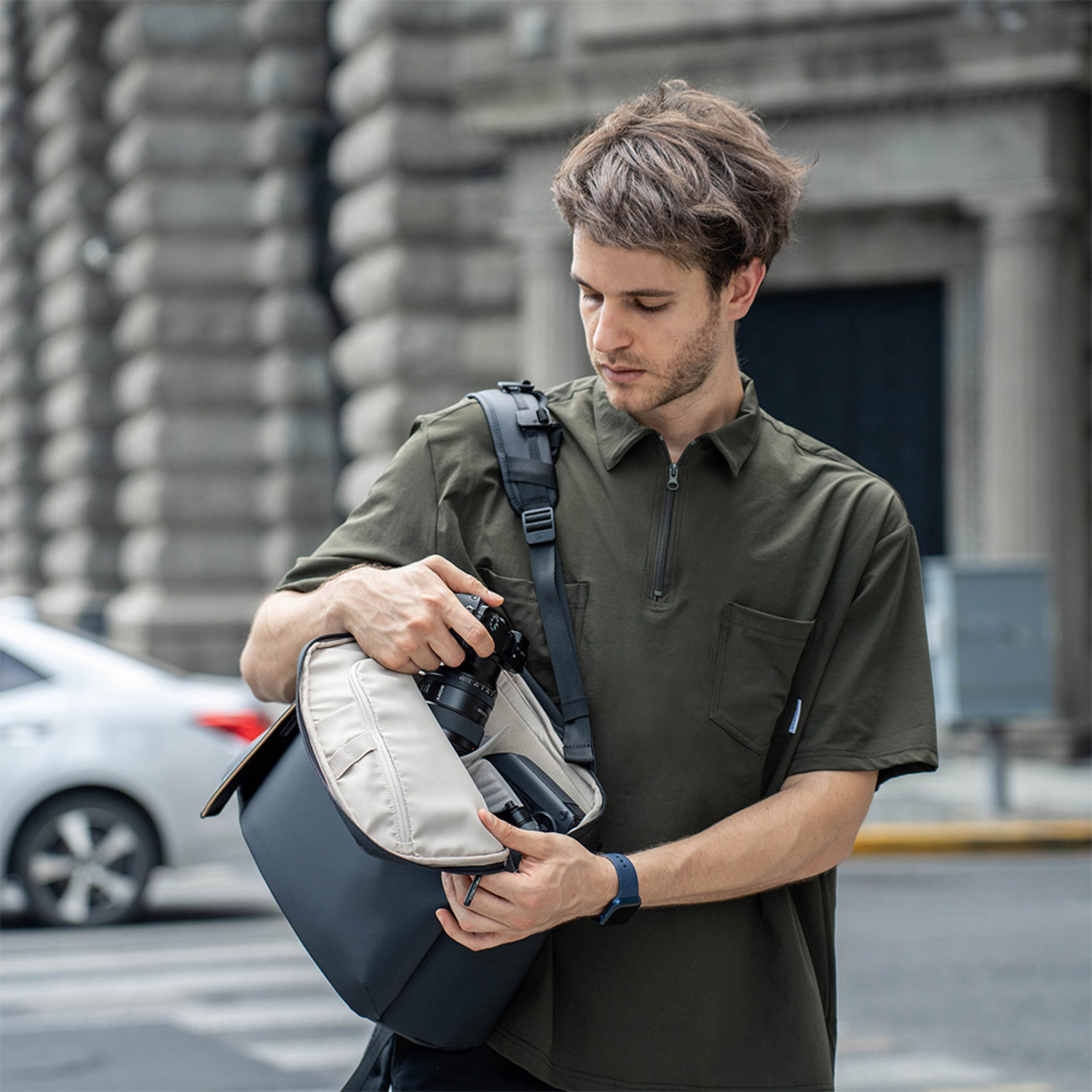 PGYTECH Fotorucksack OneGo Air 20L Obsidian Black