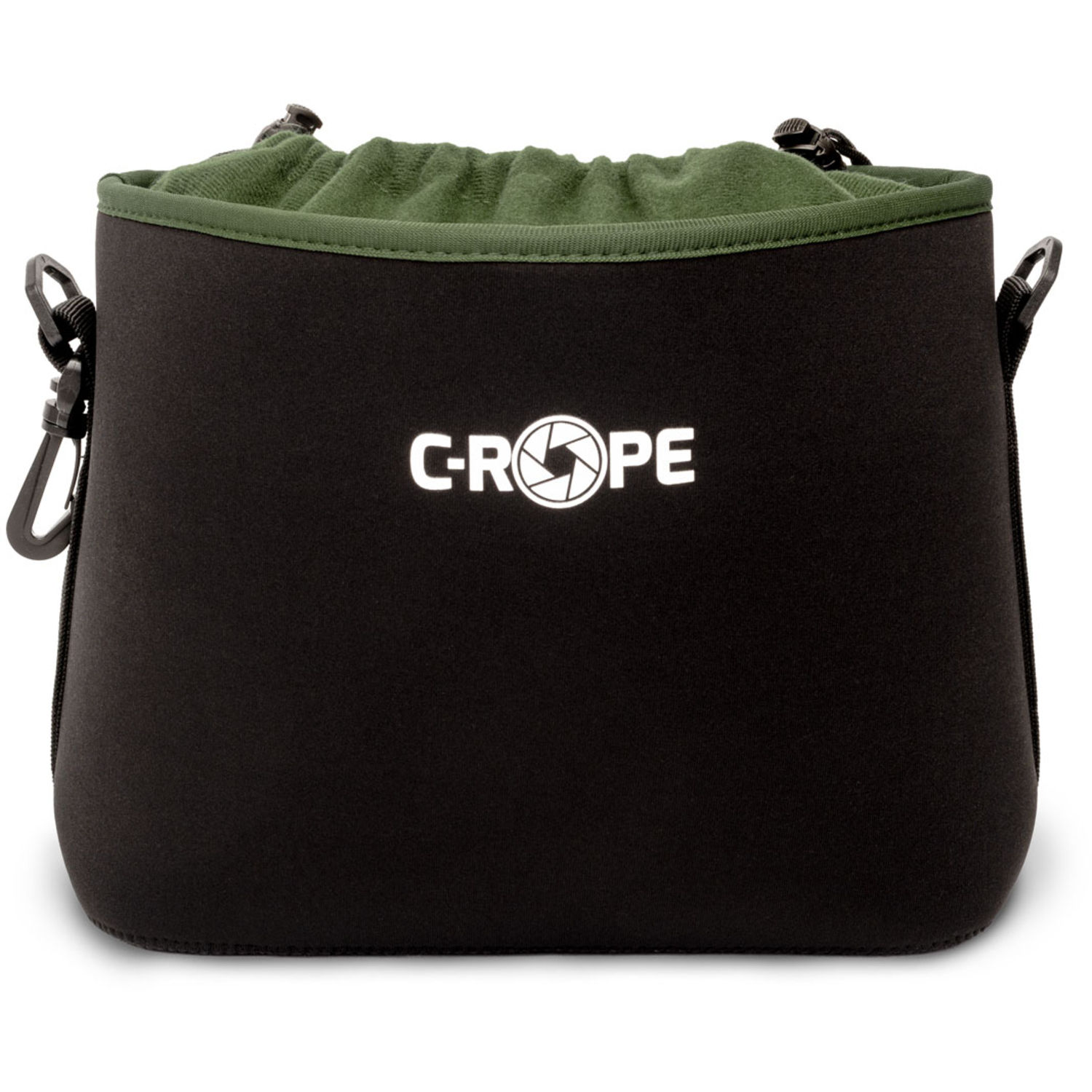 C-Rope Kamerabeutel L schwarz-oliv