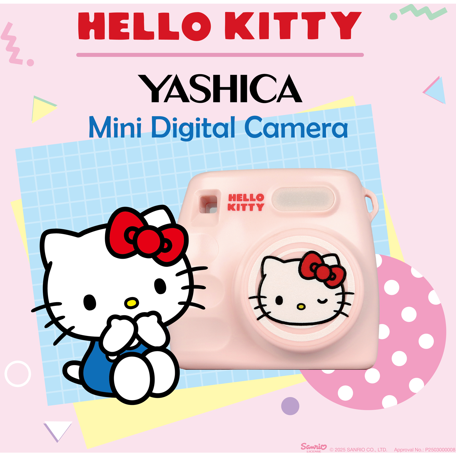 Yashica Hello Kitty Mini pink