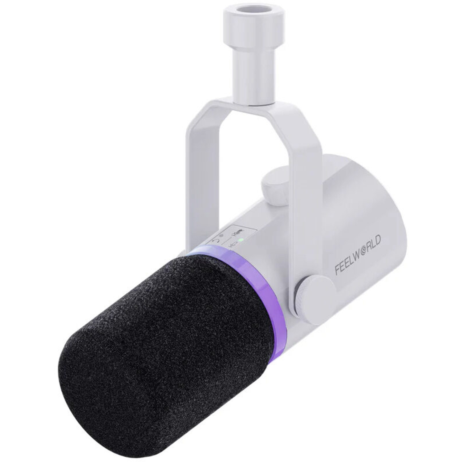 Feelworld Dynamisches Mikrofon PM1 weiß