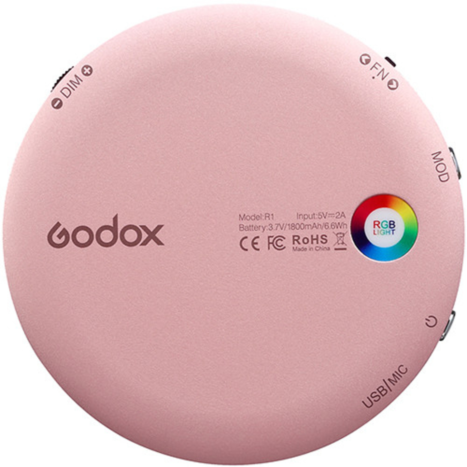 Godox RGB Mini LED Leuchte R1 pink