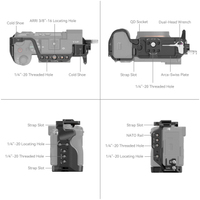 SmallRig Cage Kit 4422 für Sony Alpha 7C II und Alpha 7C R