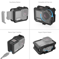 SmallRig Cage 3083C Kit für GoPro HERO12, HERO11, HERO10 und HERO9