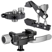 Leofoto MBC-18 Kugelkopf + MC-80 Mehrzweckklemme + CF-6 Adapter
