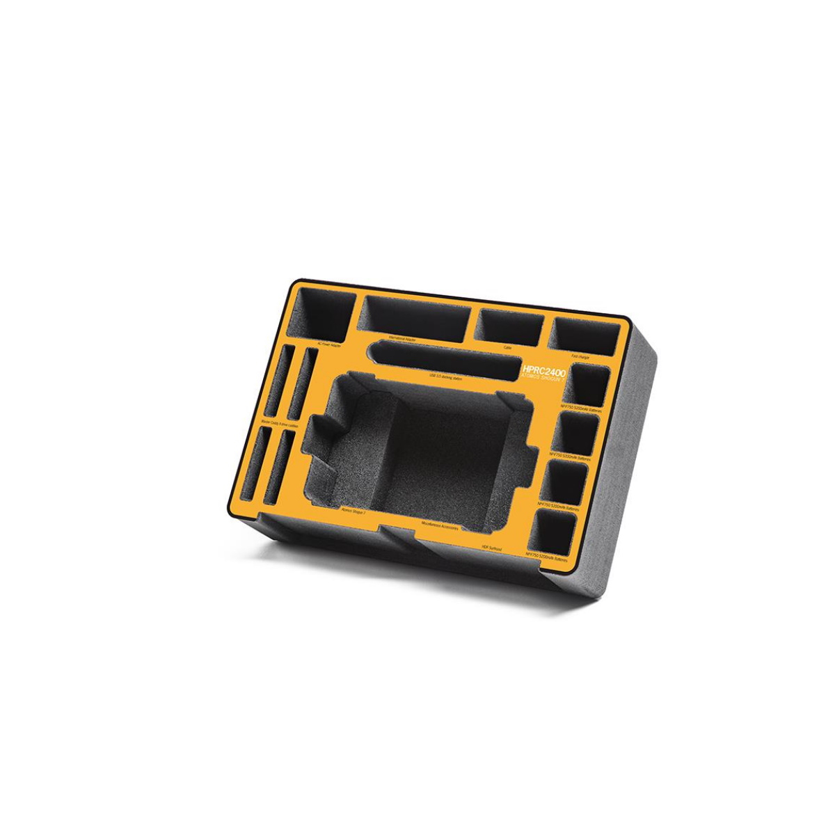 HPRC Schaumstoffeinlage-Set für Atomos Shogun 7" und Accessory Kit für HPRC2400 Koffer