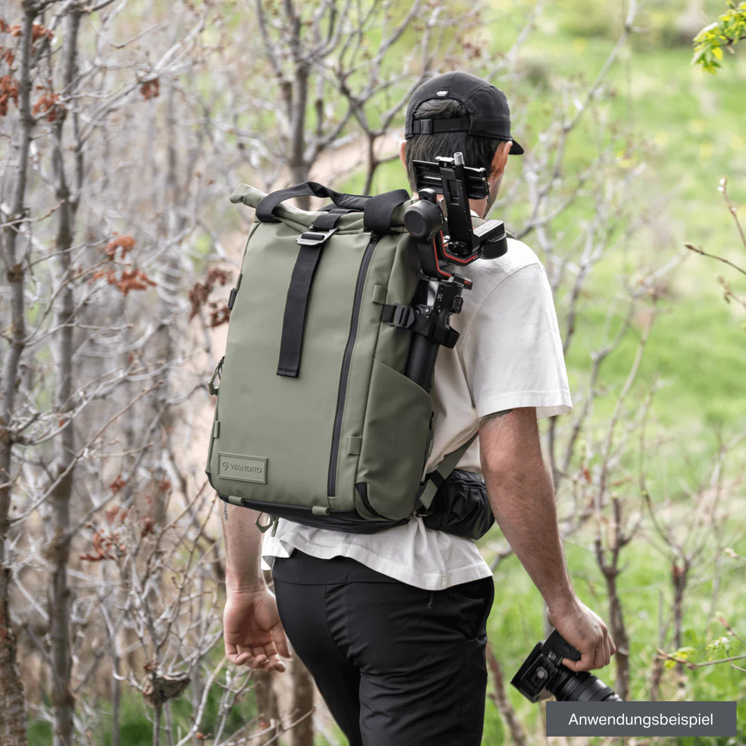 WANDRD Fotorucksack PRVKE V4 Foto Bundle 21L Wasatch Green