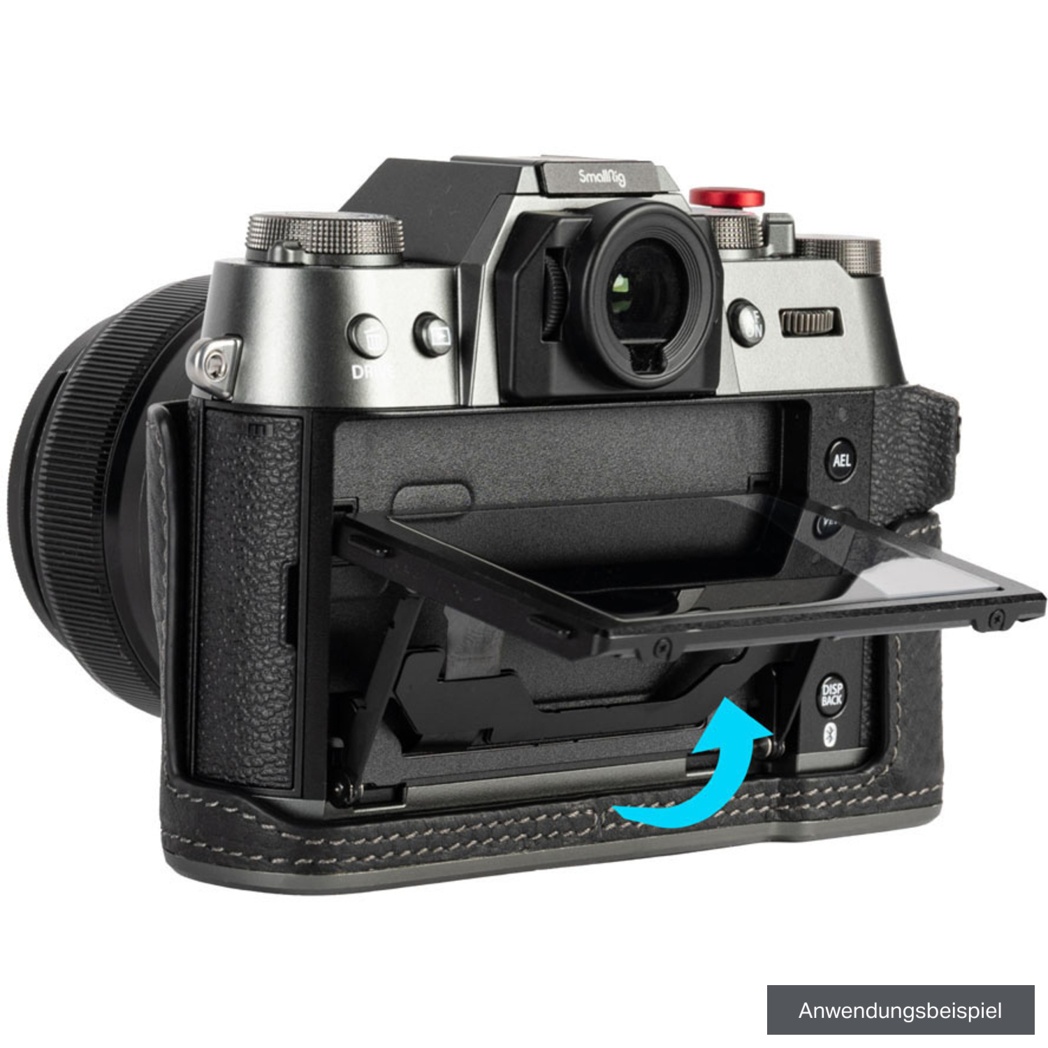 SmallRig Leather Half Case Kit 4709 schwarz für Fujifilm X-T50 