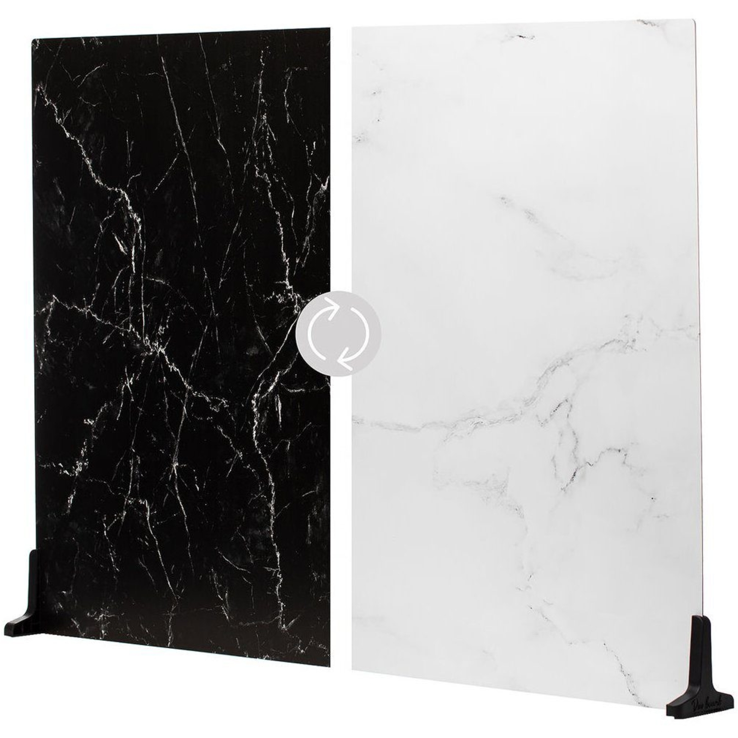 V-Flat World Duo Boards Onyx Marble/Alpine Marble XL