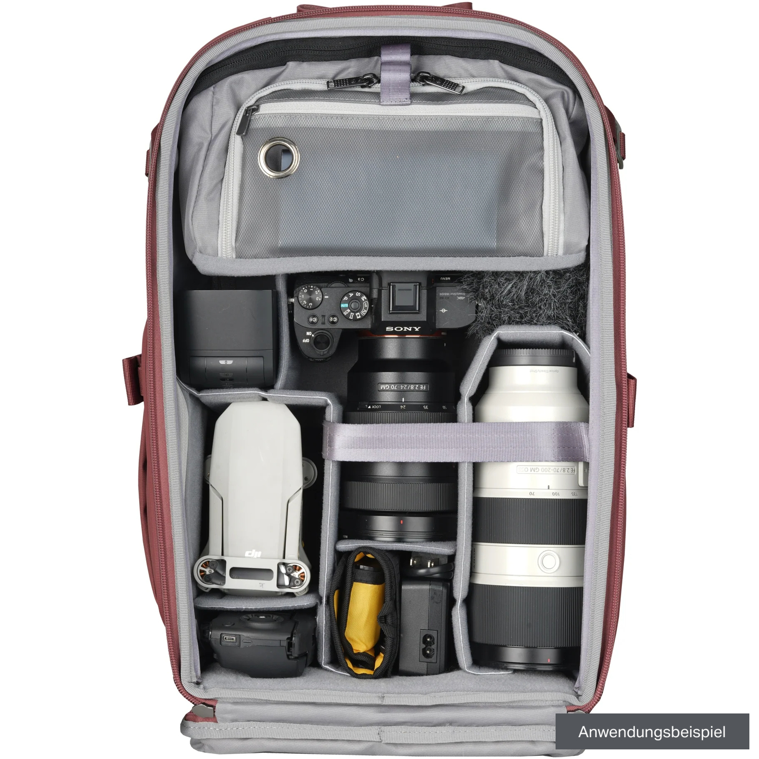 Vanguard VEO METRO B25L MG 25L burgunder