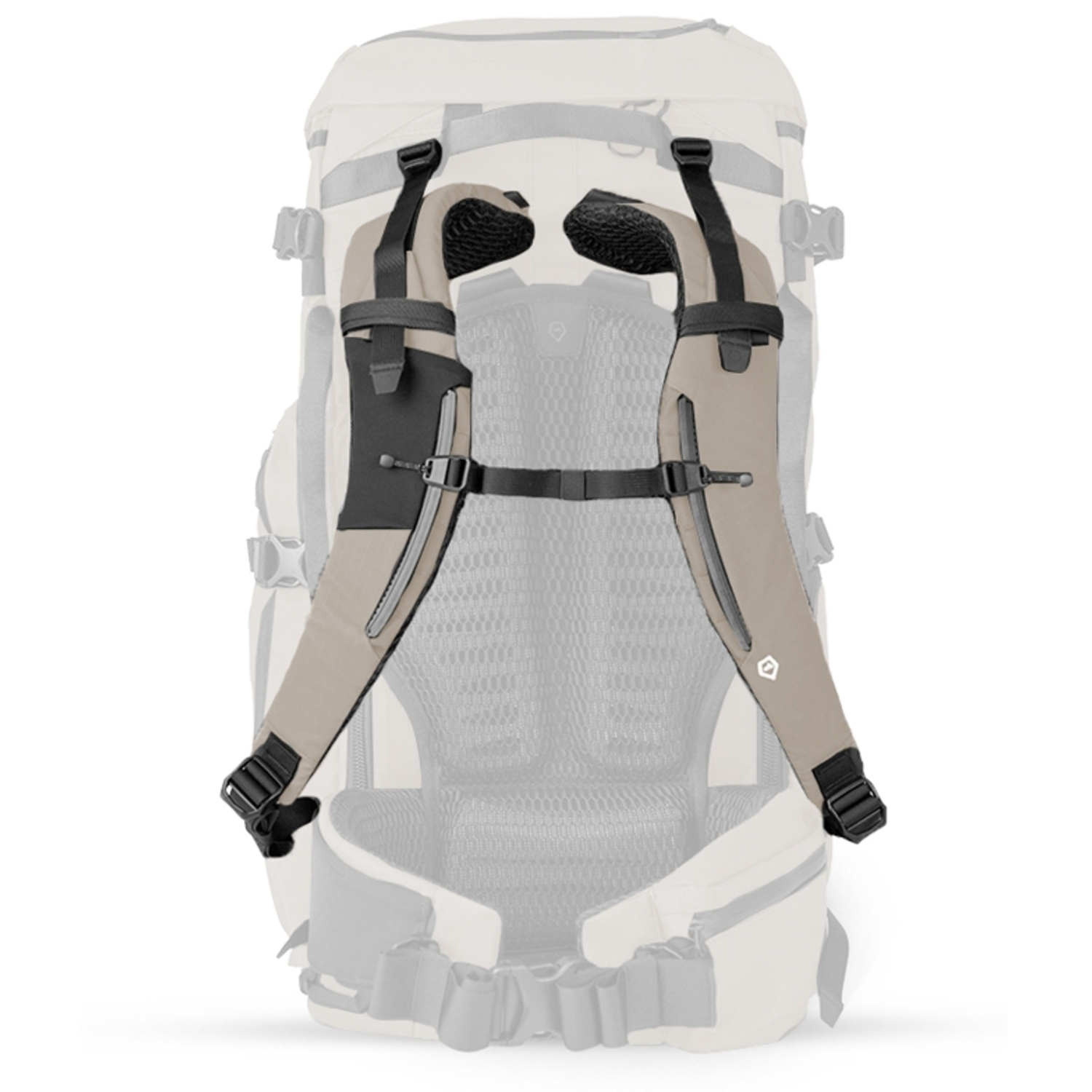 WANDRD Rucksackgurte M/L Gobi Tan für Rucksack Fernweh