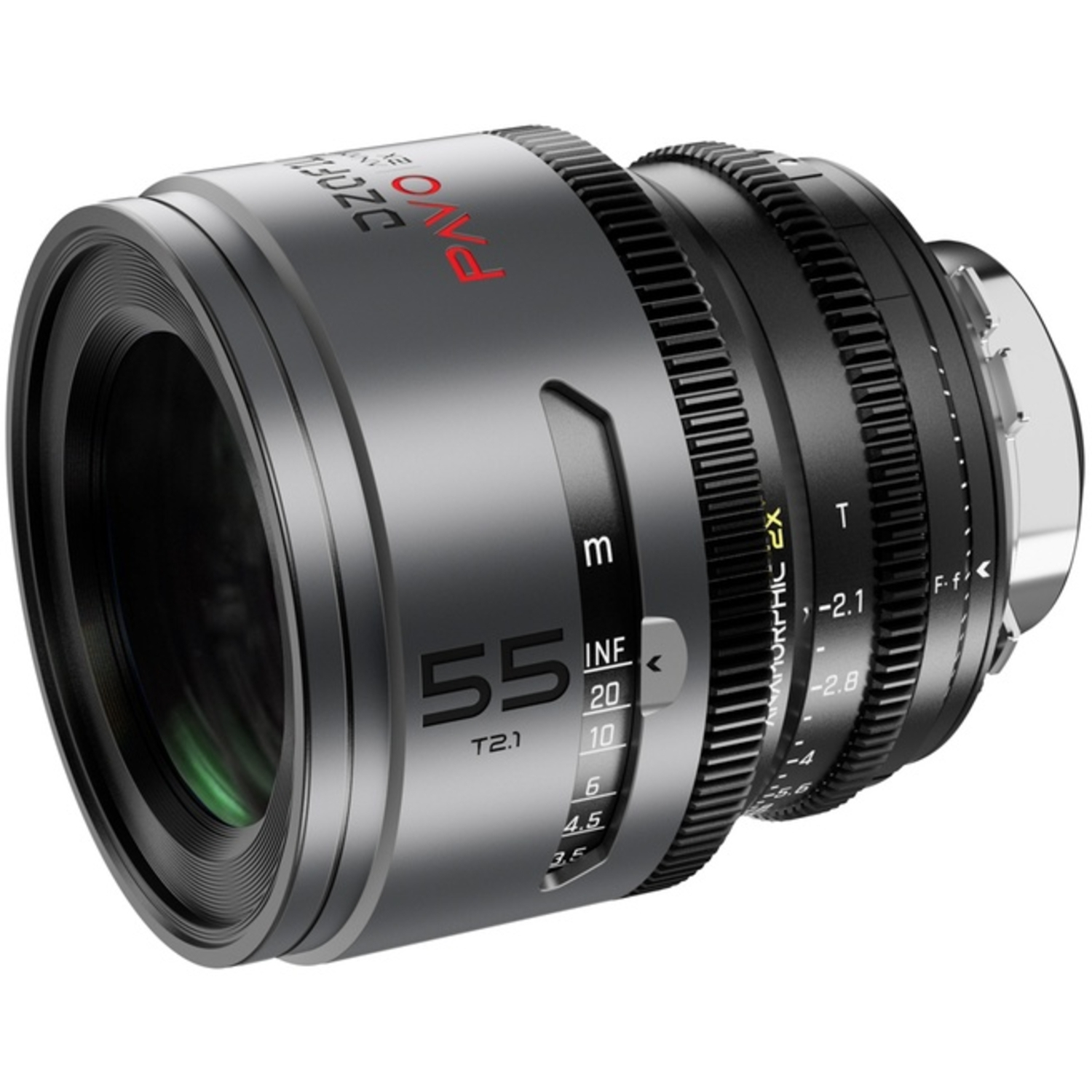 DZOFILM PAVO 2X ANAMORPHIC 55mm T2.1 Gold Neutral Coating Metric für PL/EF-Mount