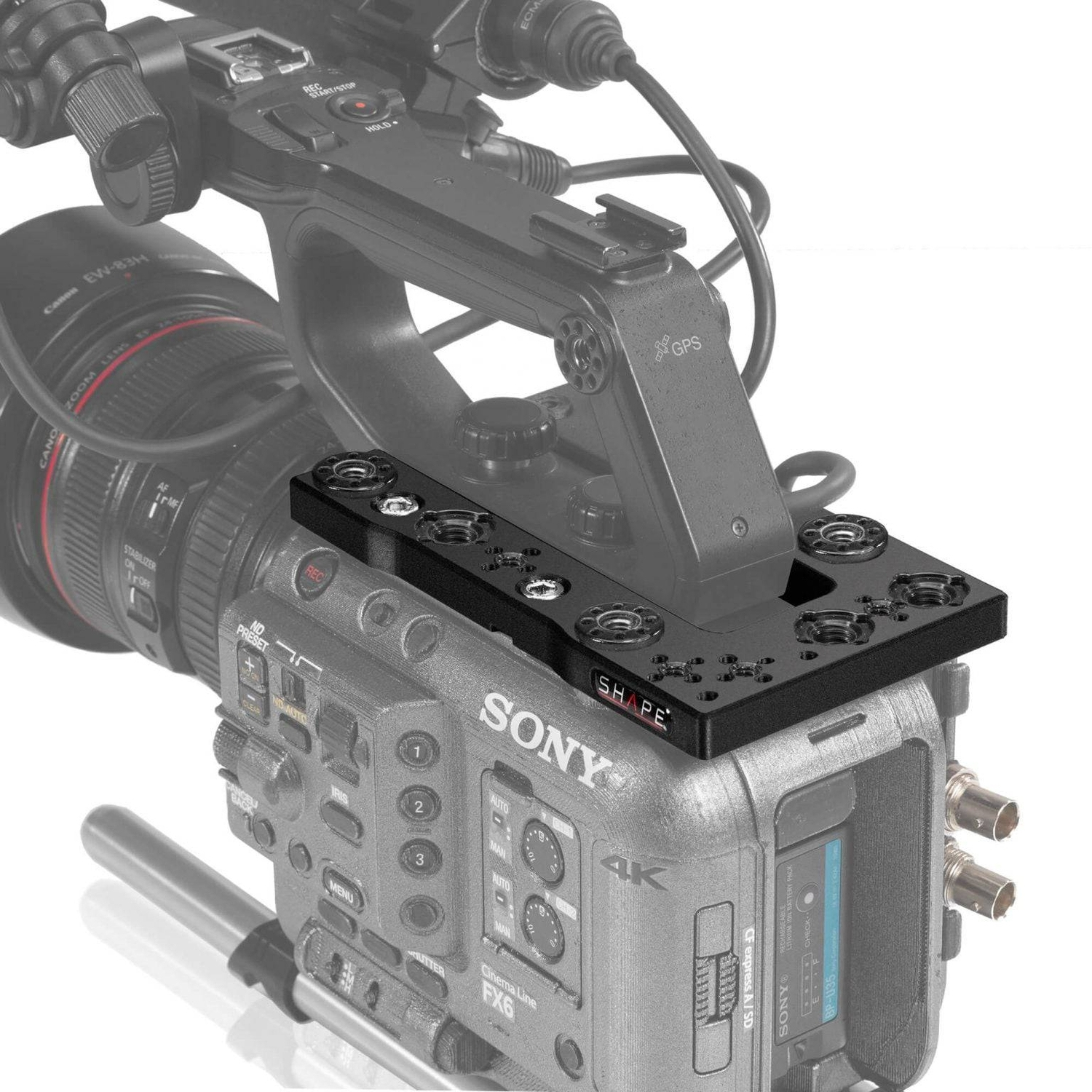 Shape Top Plate für Sony FX6 