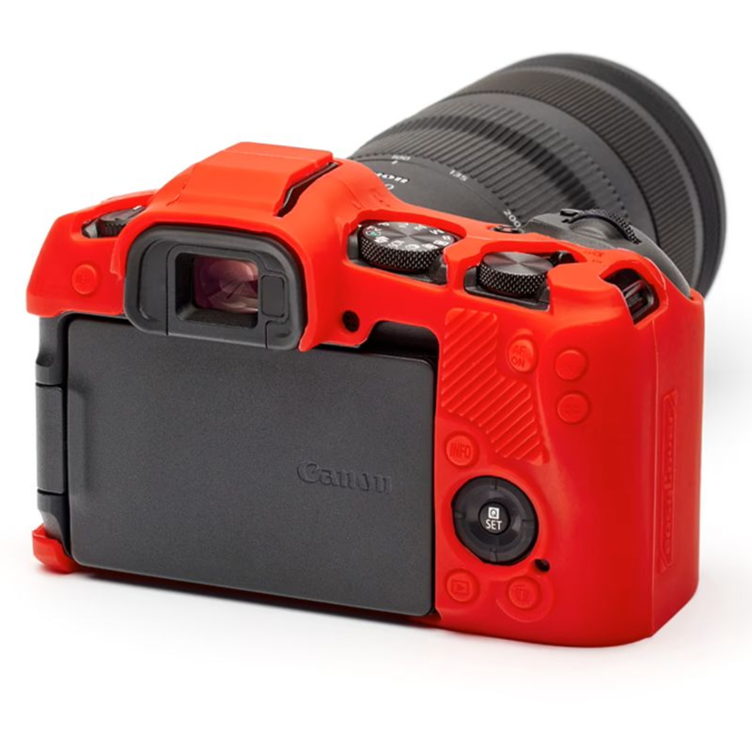 easyCover Silikon-Schutzhülle für Canon R8 Rot