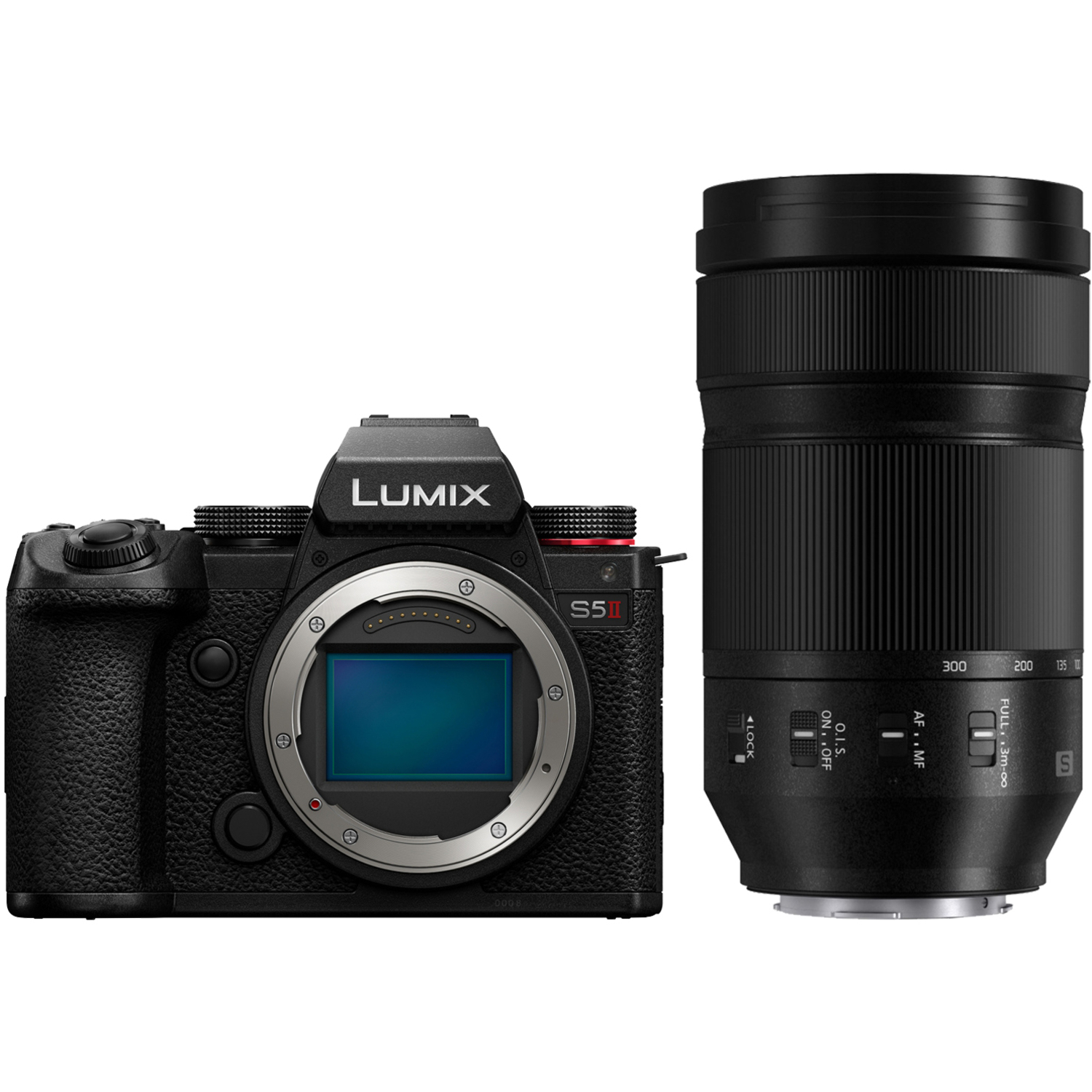 Panasonic LUMIX DC-S5II mit LUMIX S 70-300mm F4.5-5.6 Makro OIS