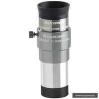 Celestron 2x-Barlowlinse für 1,25-Zoll-Okulare