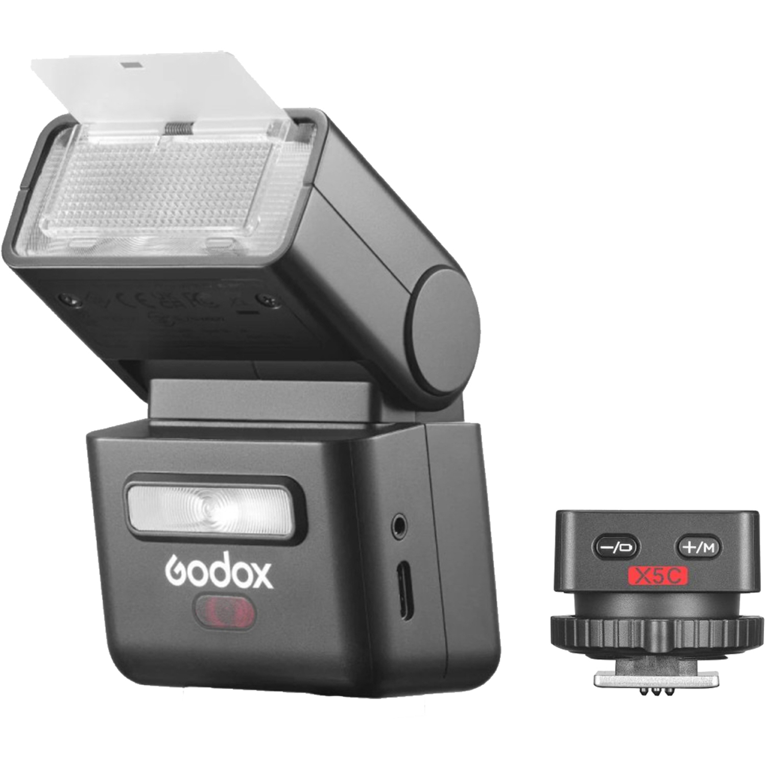 Godox iT32 TTL Aufsteckblitz mit X5-C Transmitter für Canon