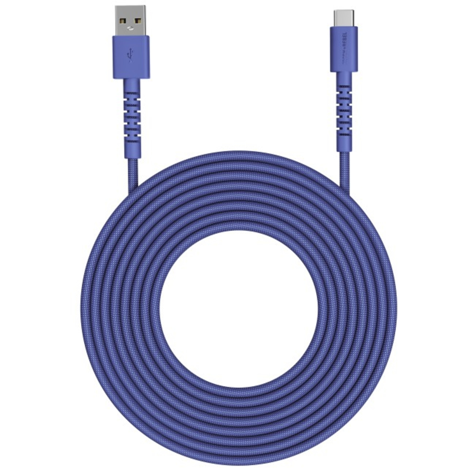 Fresh 'n Rebel Kabel FlexWave USB-A zu USB-C True Blue 2m