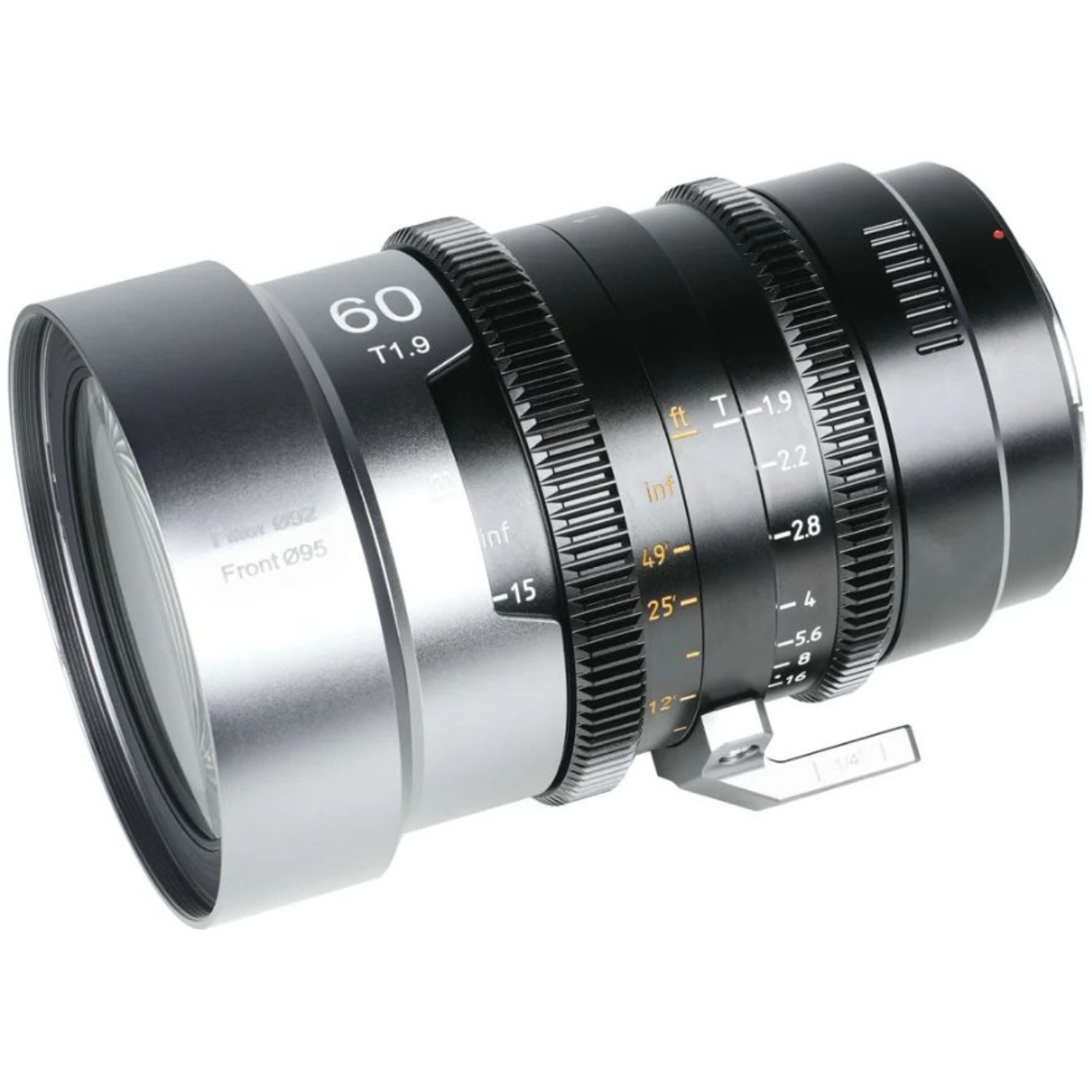 Sirui IronStar 60mm T1.9 1.5x FF anamorphotisch Blue Flare für PL-Mount