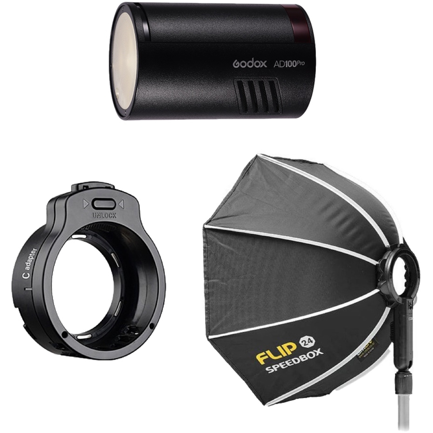 Godox AD100PRO Flip Travel Kit