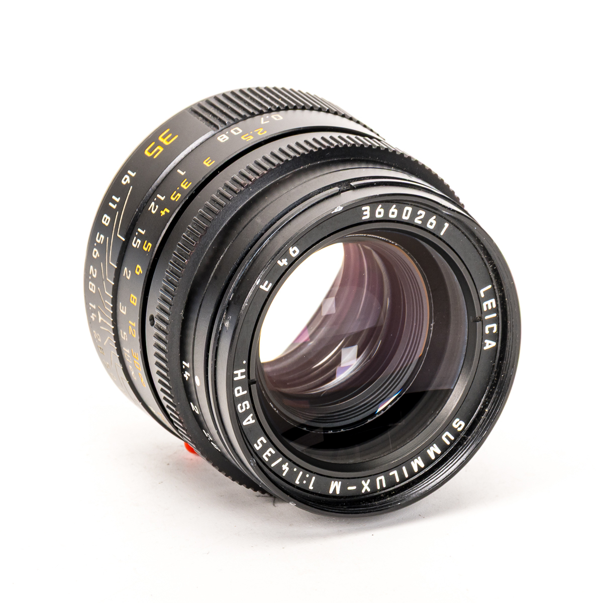 Leica Summilux-M 35 mm/1,4 ASPH., schwarz eloxiert gebraucht