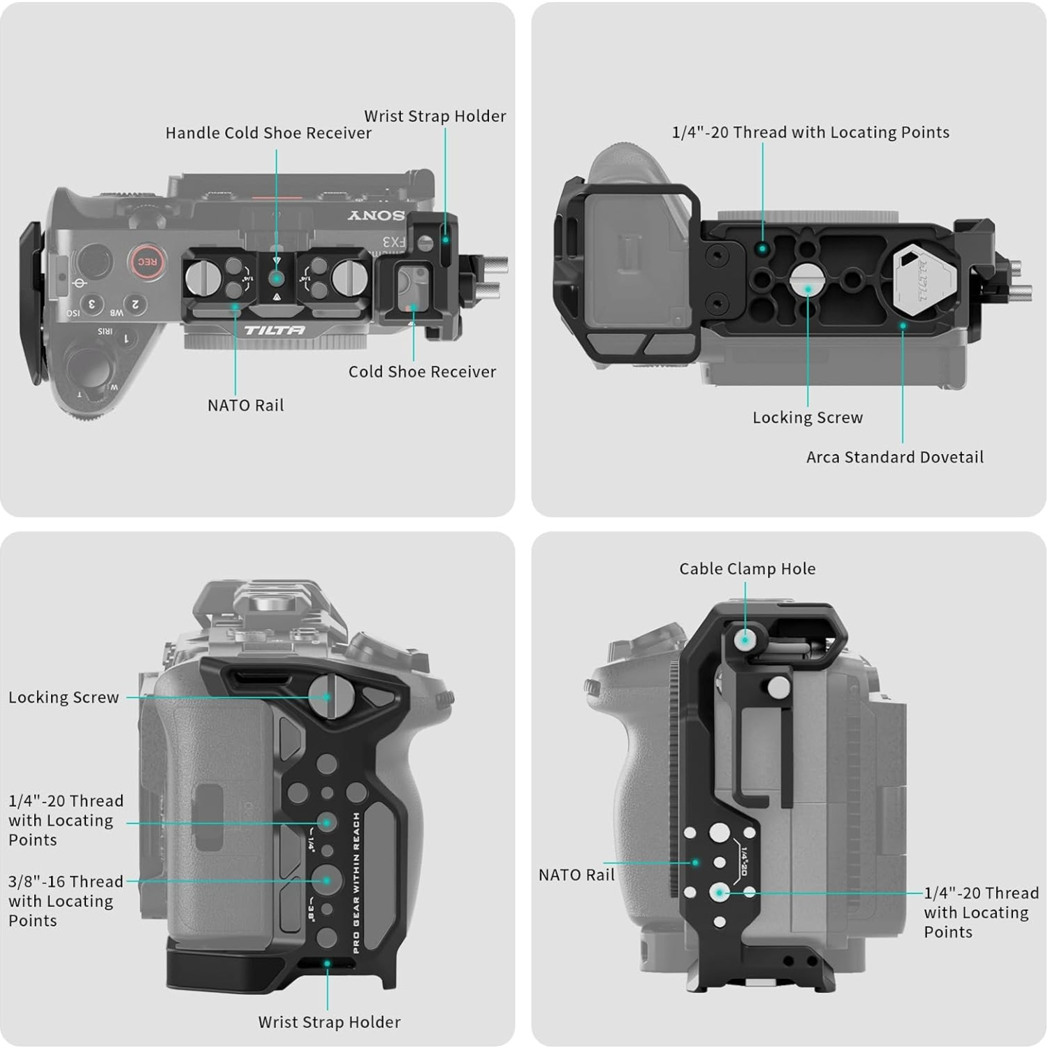 Tilta Cage V2 Pro Kit für Sony FX3 und FX30