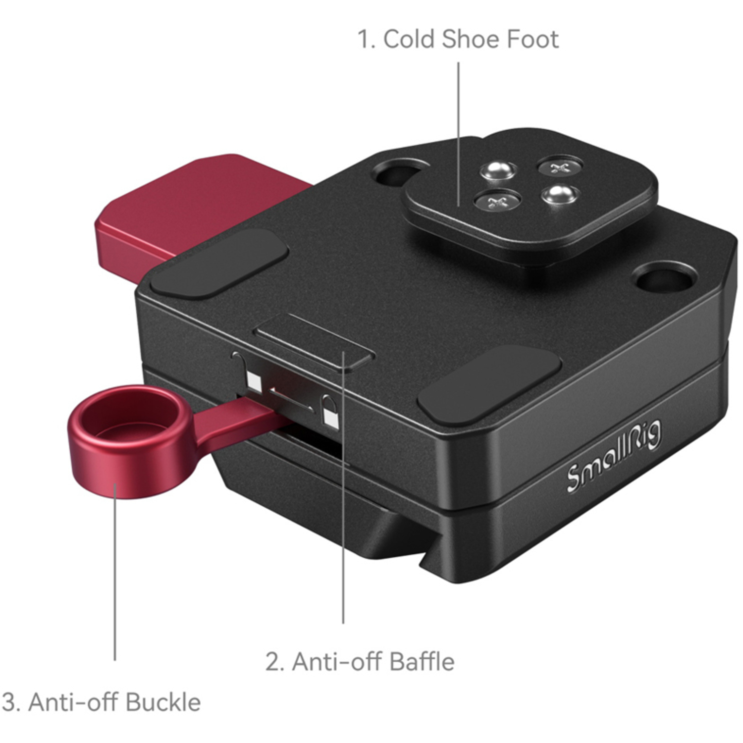 SmallRig Stromversorgungs-Montageplatte 4189 für DJI RS Gimbals