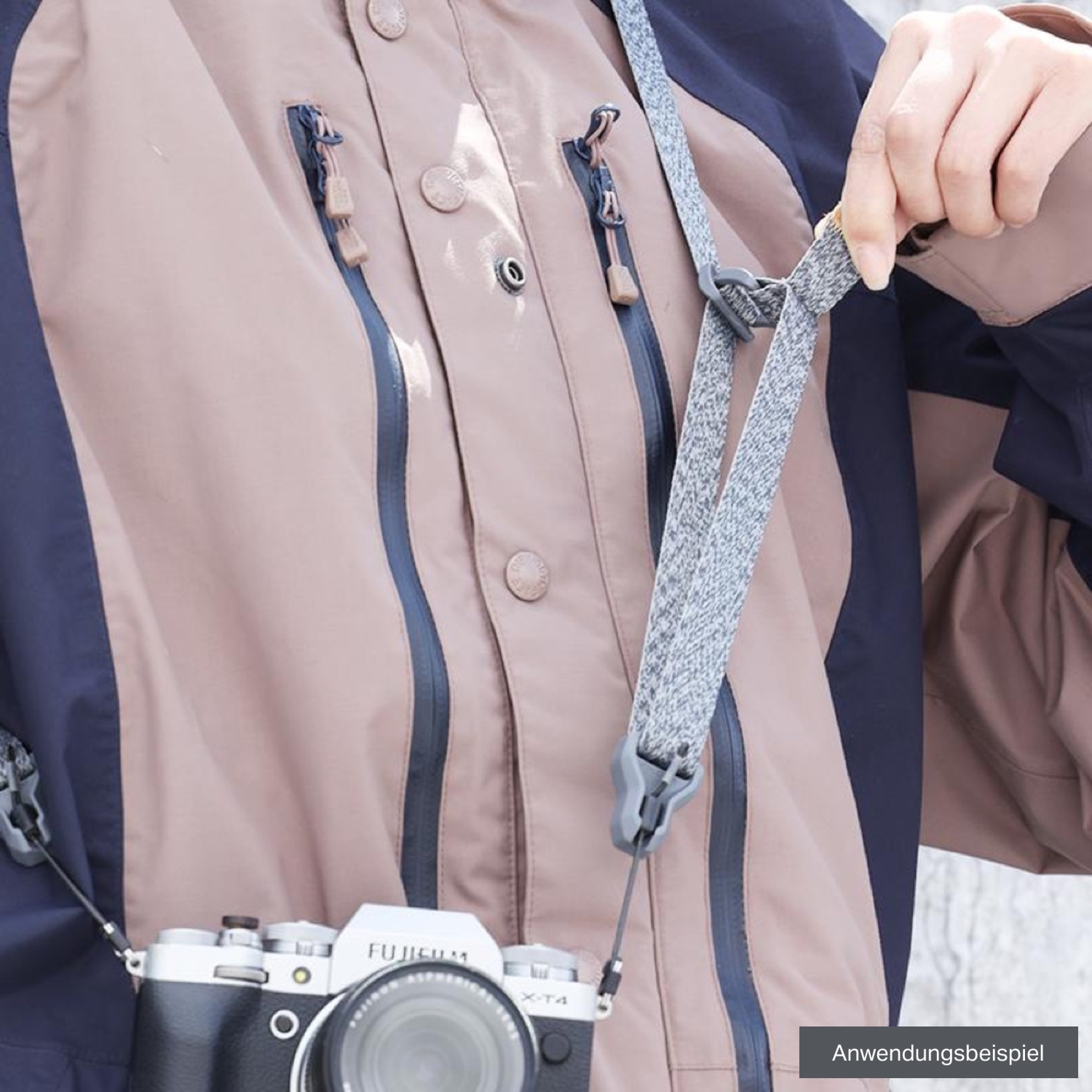 Falcam Kameragurt Maglink Quick Magnetic Buckle Lite 3143 grau