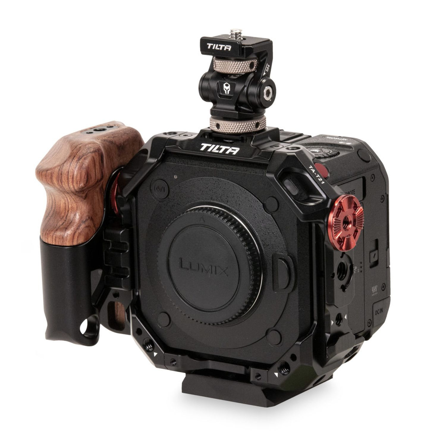 Tilta TA-T21-A-B drehbarer Kamerakäfig Panasonic BGH1/BS1H Kit A Schwarz