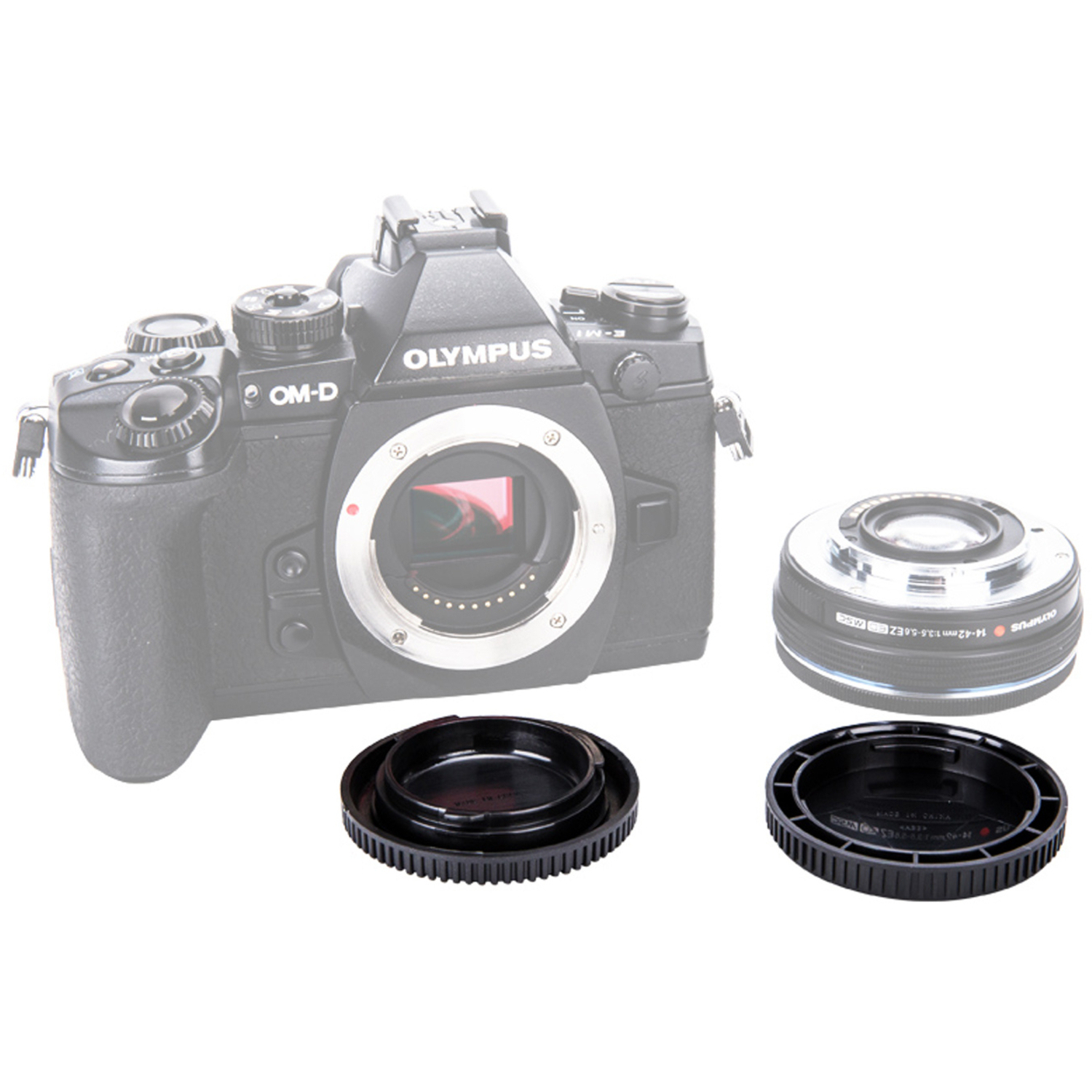 B.I.G. Gehäuse-/Objektivrückdeckel Set MFT