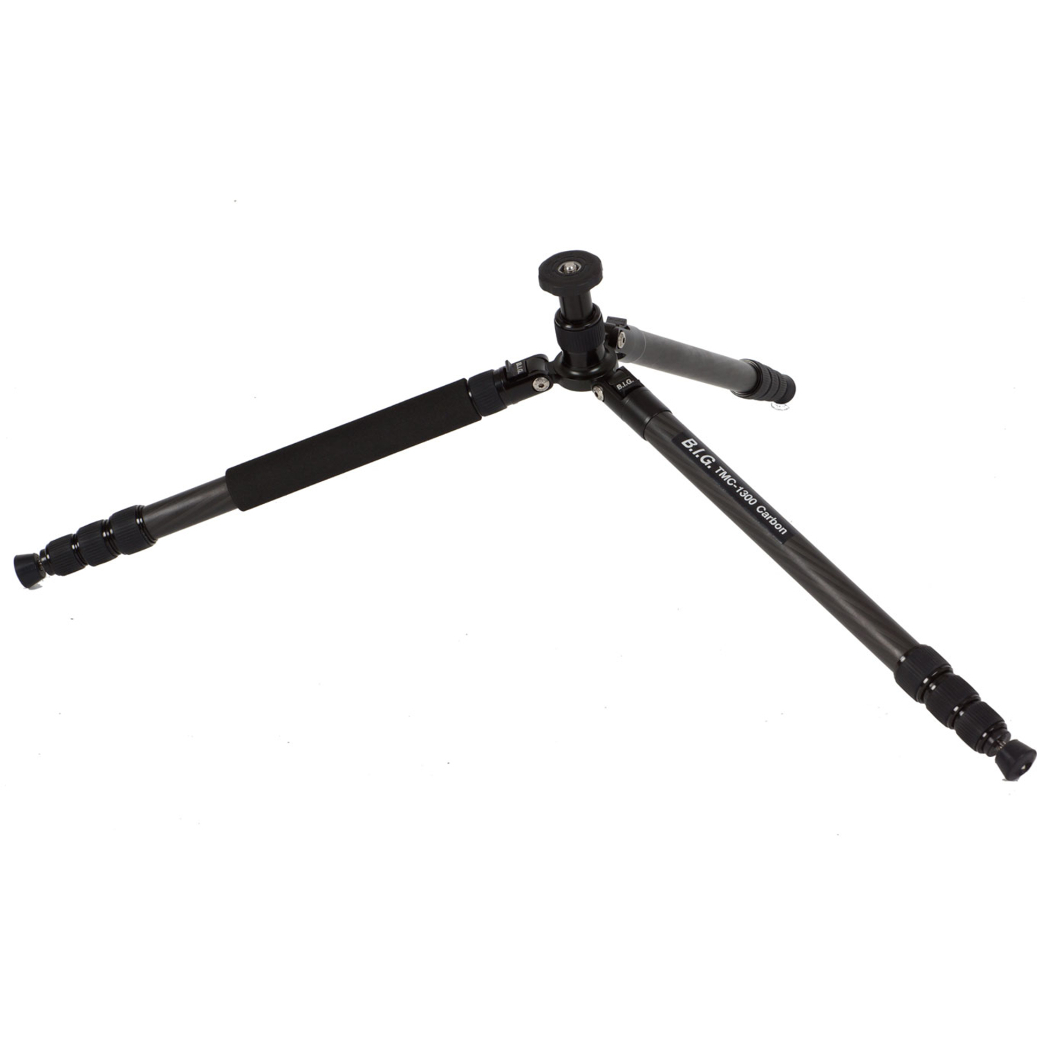 B.I.G. TMC-1300 CARBON 2in1 Stativ mit Kugelkopf BS-1300