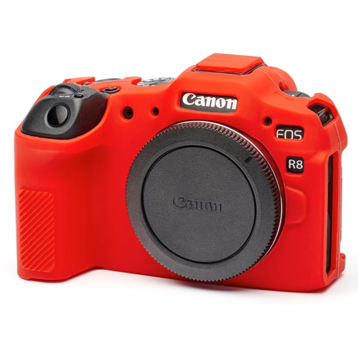 easyCover Silikon-Schutzhülle für Canon R8 Rot