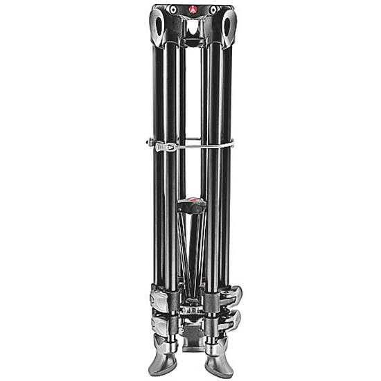 Manfrotto Aluminium Teleskop Doppelrohr-Stativ