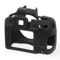easyCover Schutzhülle für Nikon D3300/3400 Schwarz