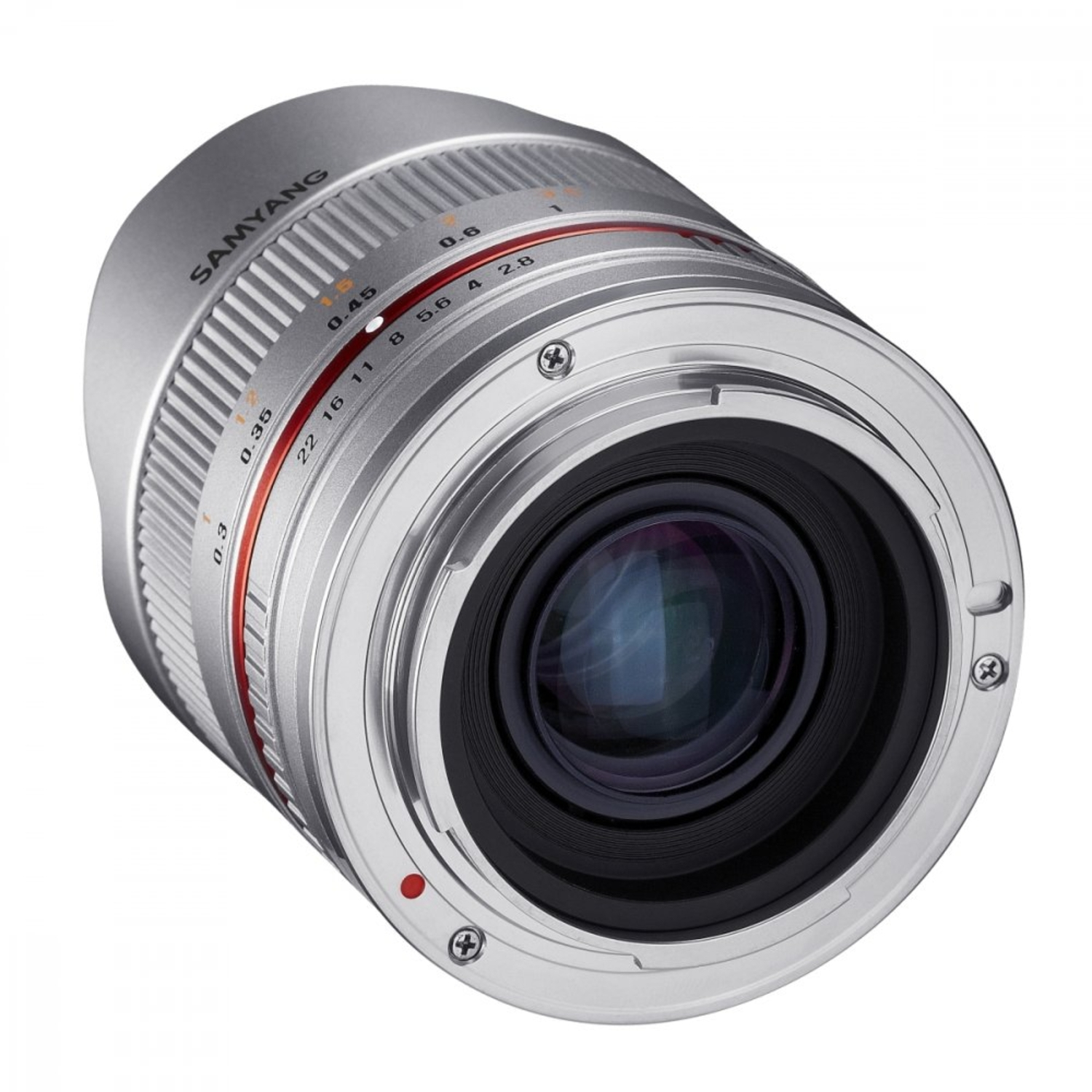 Samyang 8mm F2.8 UMC Fisheye II silber Fujifilm X -Mount