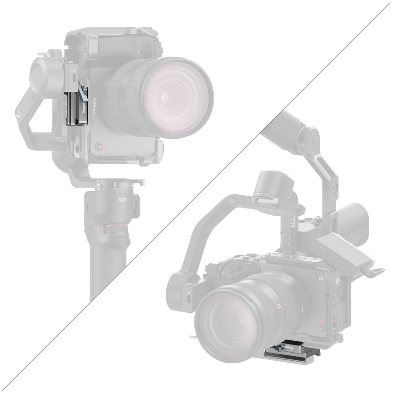 SmallRig HawkLock H38 Arca-Swiss Schnellwechselplatte 4639 für DJI Gimbals