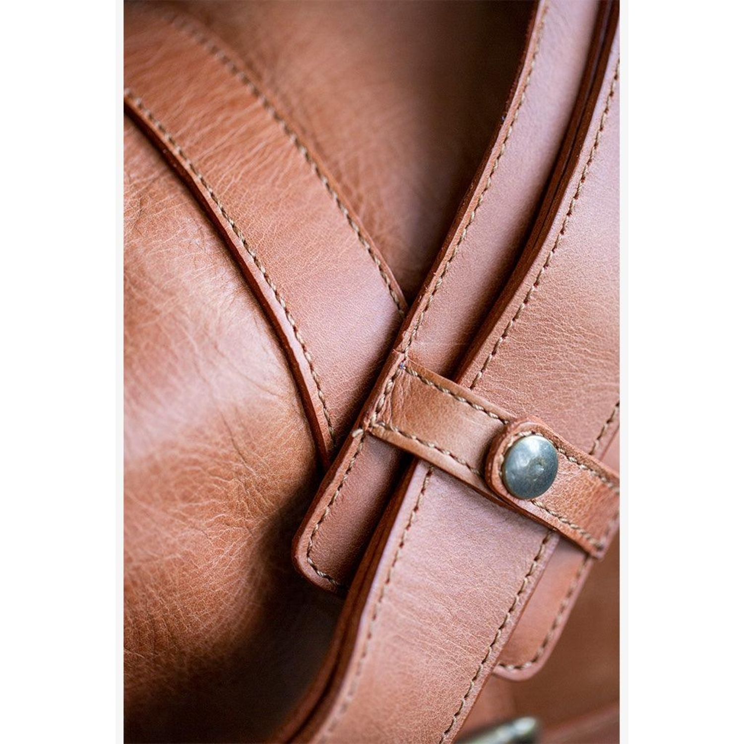 Bronkey Roma Leder Camera Bag Tanned