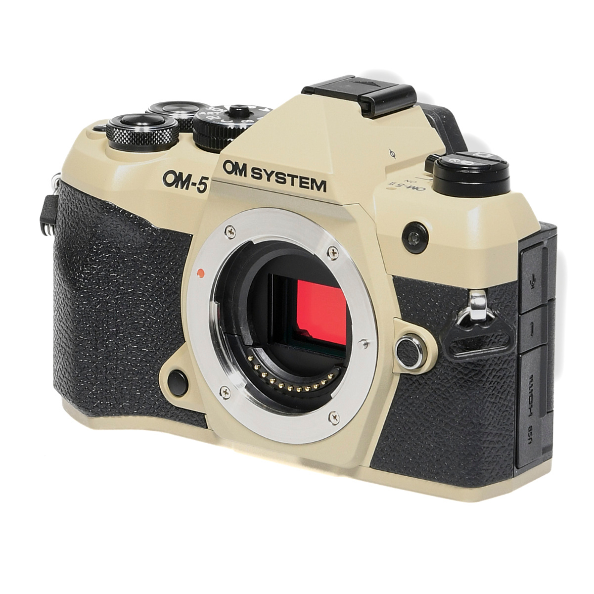 OM System OM-5 Mark II sand-beige gebraucht