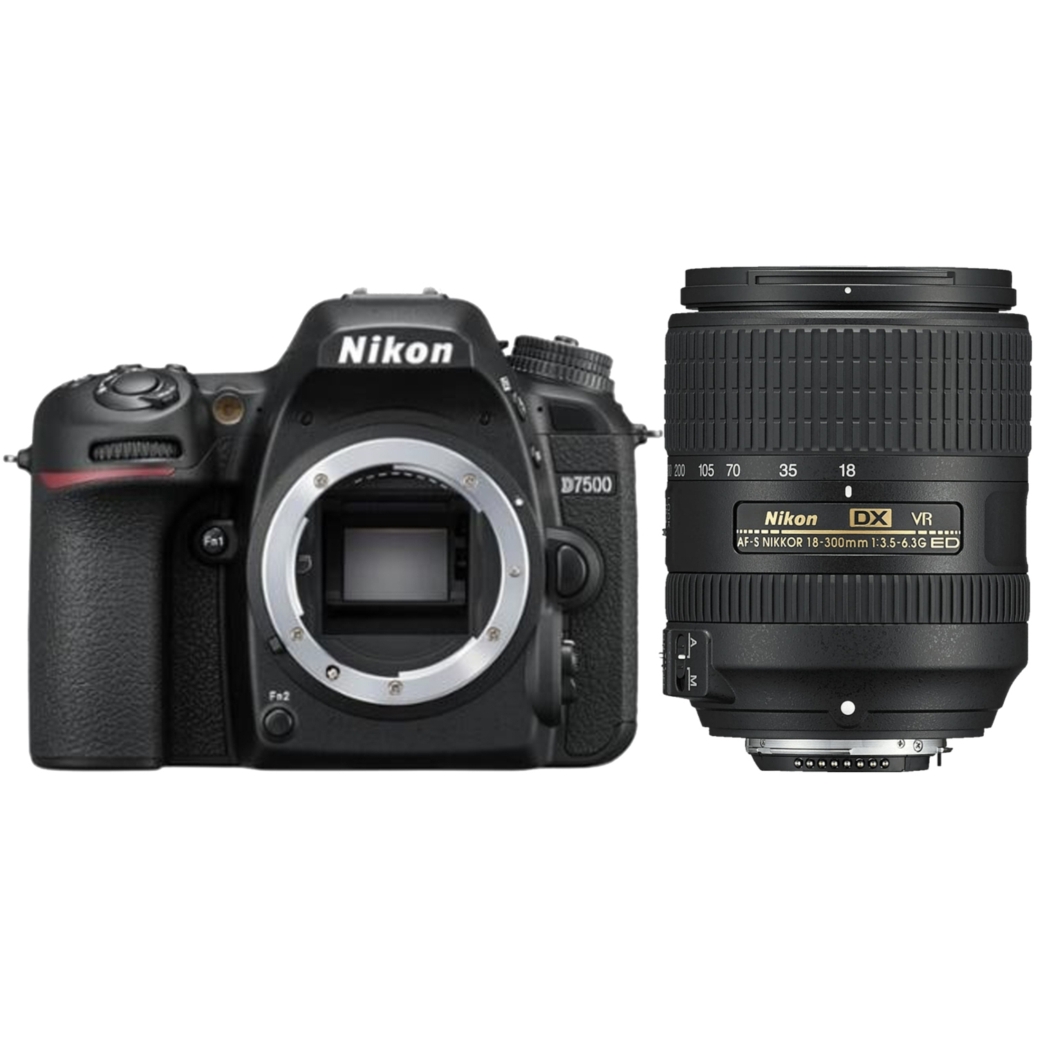 Nikon D7500 mit AF-S DX NIKKOR 18-300mm F3.5-6.3G ED VR