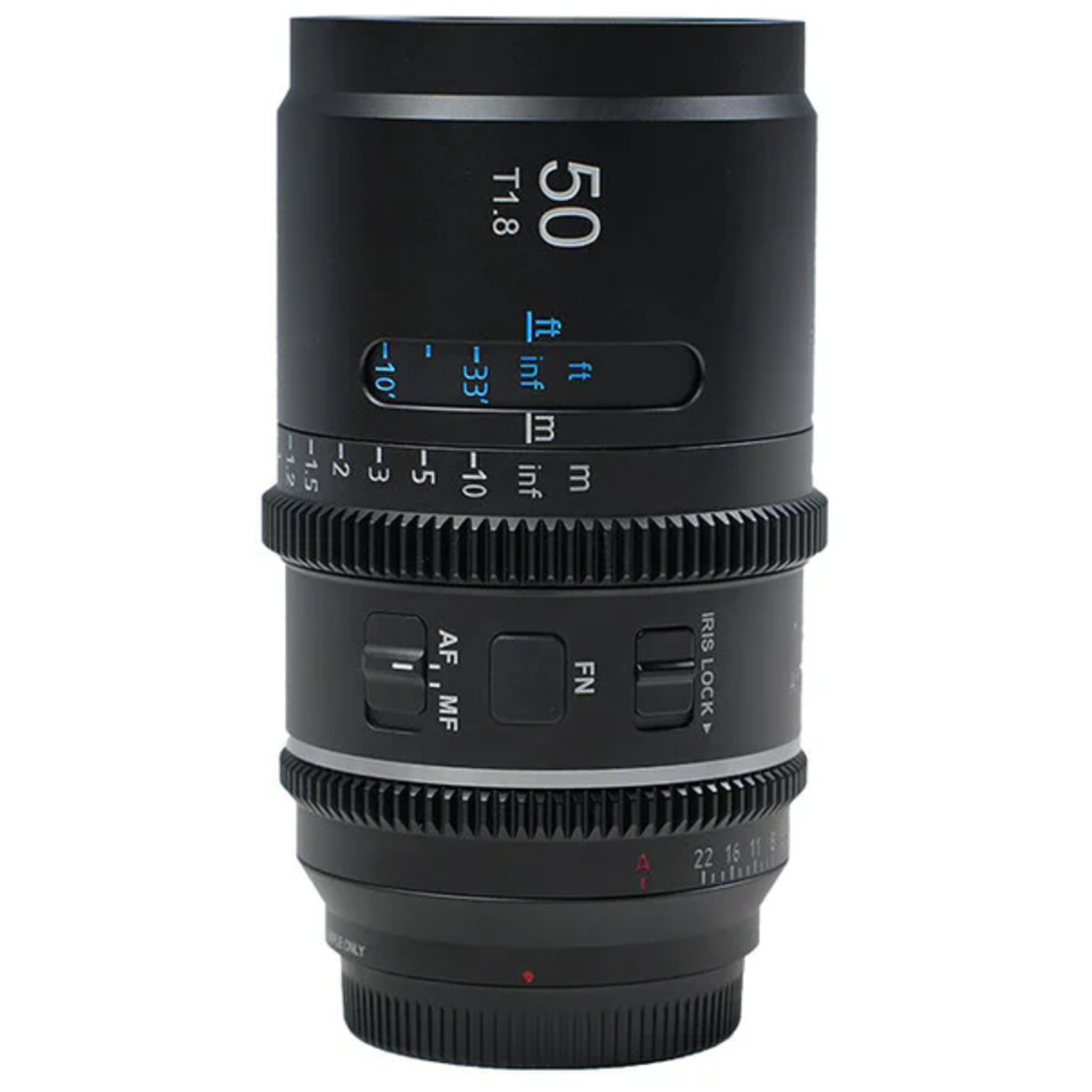 Sirui Astra 50mm T1.8 1.33x FF AF anamorphotisch Blue Flare für Sony E-Mount