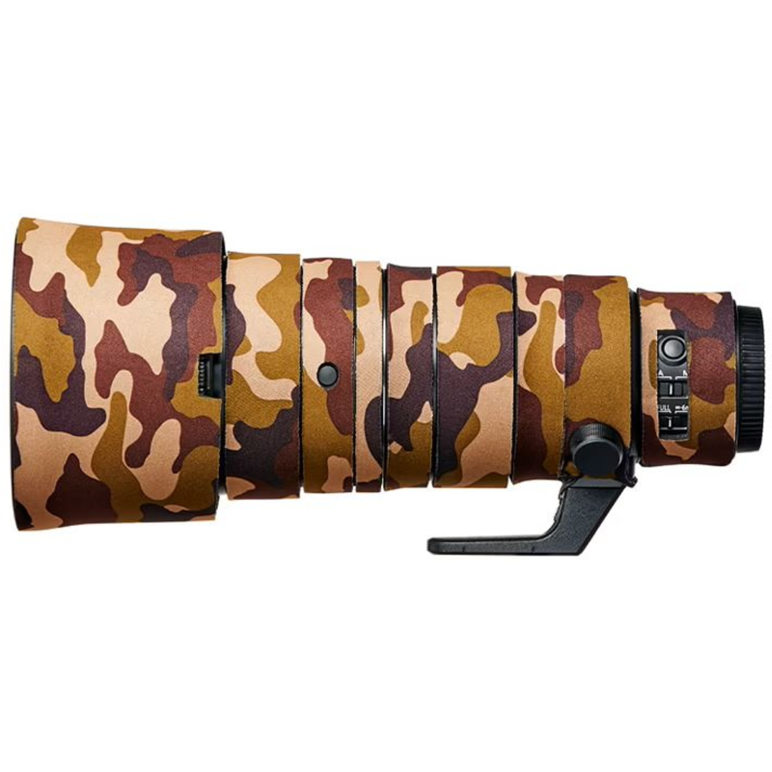 easyCover Lens Oak Objektivschutz für Nikon Z 400mm f/4.5 VR S Braun Camouflage