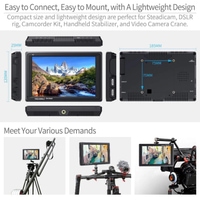 Feelworld FW279 7 Zoll Ultra Bright Fieldmonitor 4K HDMI