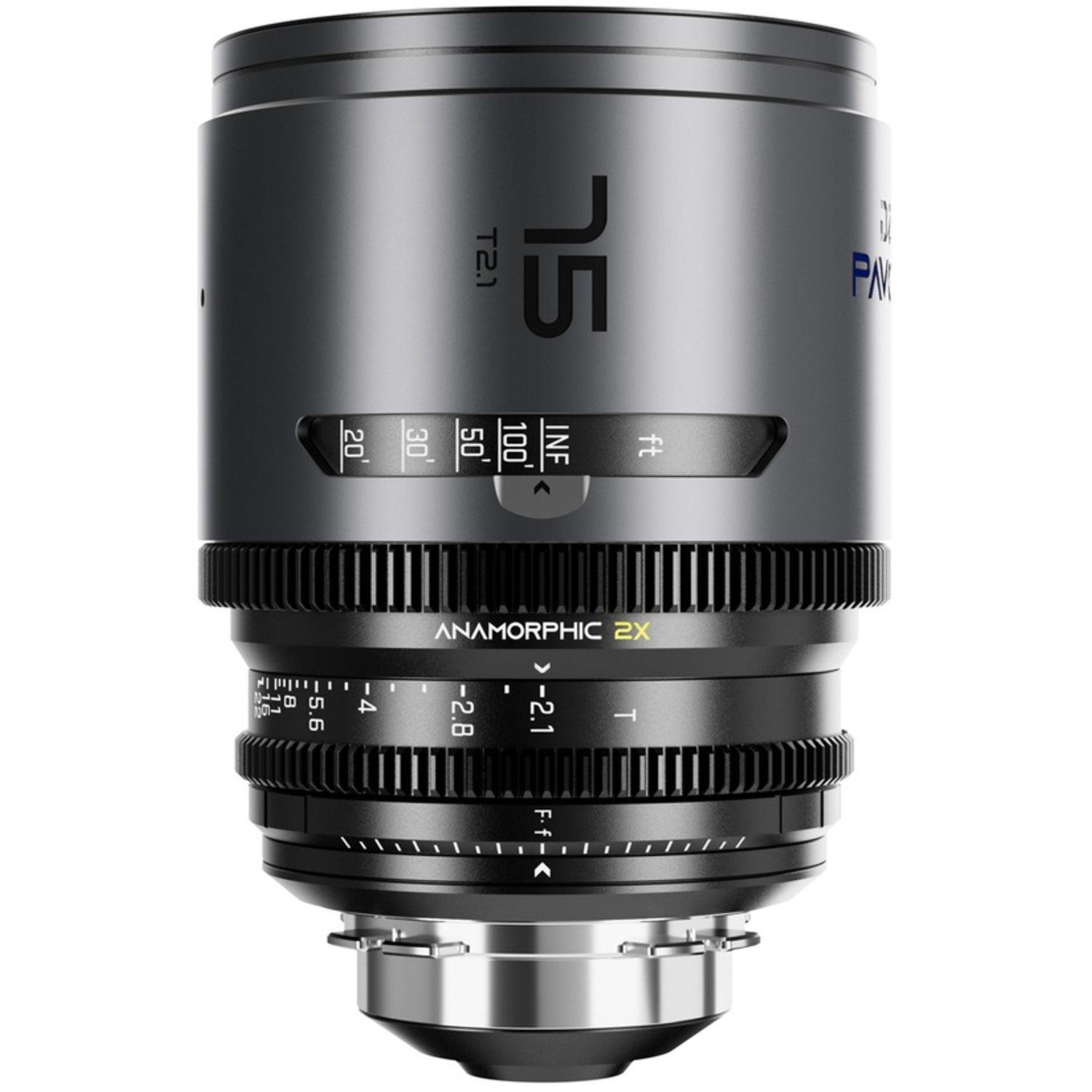 DZOFILM PAVO 2X ANAMORPHIC 75mm T2.1 Blue Coating Imperial für PL/EF-Mount