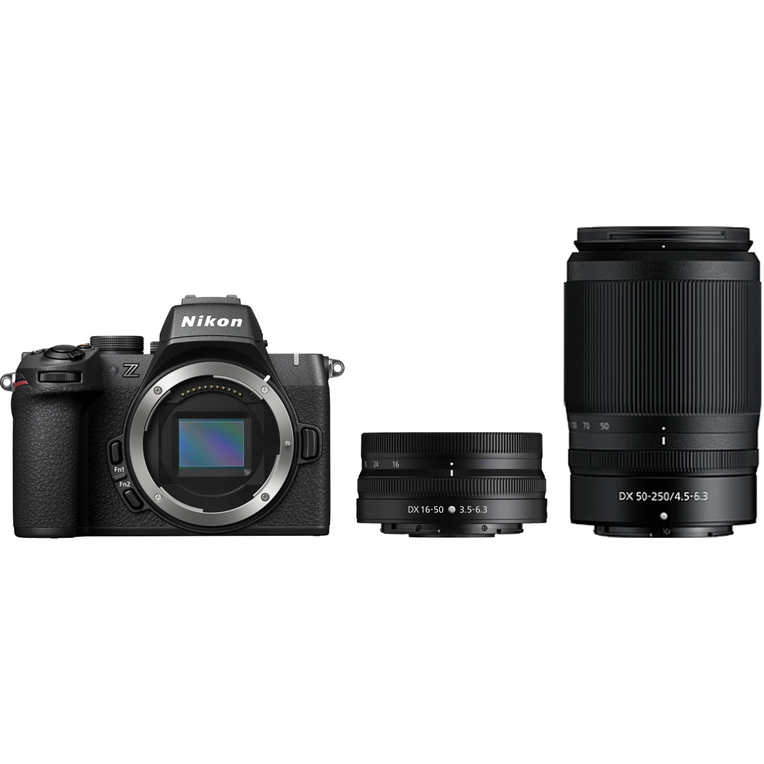 Nikon Z50 II mit NIKKOR Z DX 16–50mm F3.5-6.3 VR und NIKKOR Z DX 50–250mm F4.5–6.3 VR