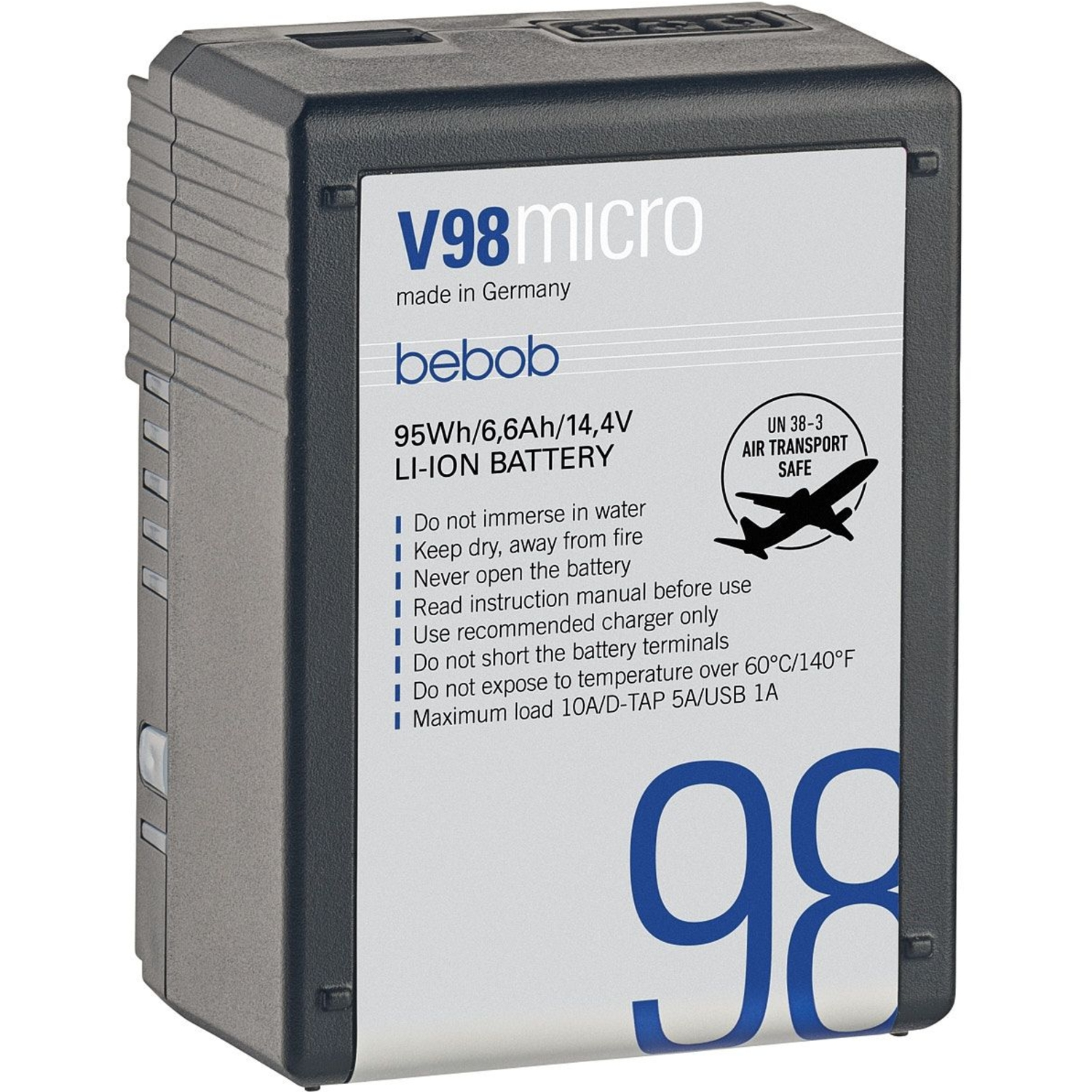 Bebob V98MICRO micro V-Mount Li-Ion Akku